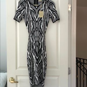 BACKLESS KNIT CLING DRESS- TORN BY RONNY KOBO